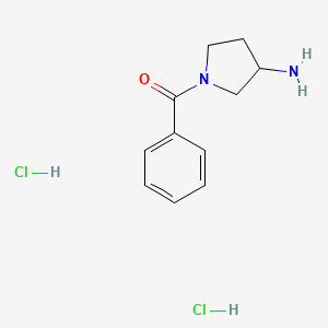 1-Benzoylpyrrolidin-3-amine dihydrochloride