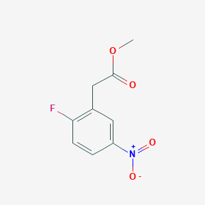 Methyl 2-(2-fluoro-5-nitrophenyl)acetate