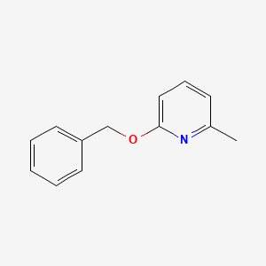 molecular formula C13H13NO B2533147 2-Methyl-6-phenylmethoxypyridine CAS No. 108279-32-9