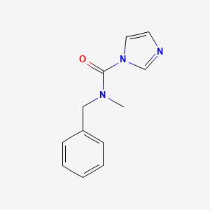 molecular formula C12H13N3O B2533406 N-benzyl-N-methyl-1H-imidazole-1-carboxamide CAS No. 548763-27-5