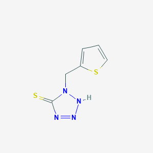 1-(thiophen-2-ylmethyl)-1H-1,2,3,4-tetrazole-5-thiol