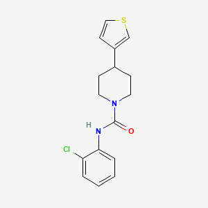 N-(2-chlorophenyl)-4-(thiophen-3-yl)piperidine-1-carboxamide