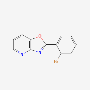 2-(2-Bromophenyl)oxazolo[4,5-b]pyridine