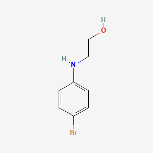 molecular formula C8H10BrNO B2533536 2-[(4-Bromophenyl)amino]ethan-1-ol CAS No. 55110-99-1