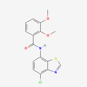 N-(4-chlorobenzo[d]thiazol-7-yl)-2,3-dimethoxybenzamide