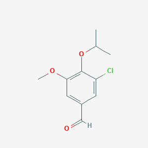 3-Chloro-4-isopropoxy-5-methoxybenzaldehyde