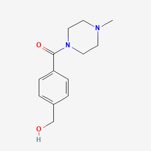{4-[(4-Methylpiperazin-1-yl)carbonyl]phenyl}methanol