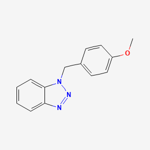 1-[(4-Methoxyphenyl)methyl]benzotriazole