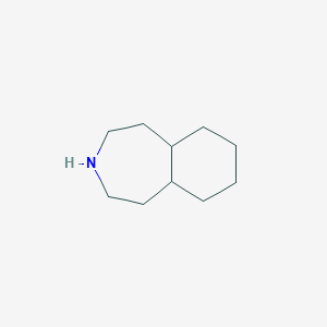 molecular formula C10H19N B2533995 Decahydro-1h-3-benzazepine CAS No. 10533-21-8