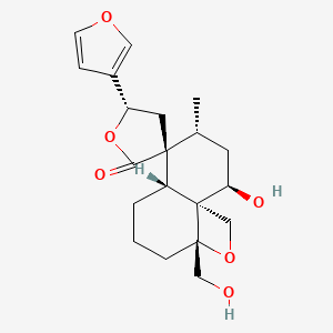 molecular formula C20H26O6 B2534026 Montanin D CAS No. 68670-83-7