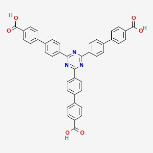4',4''',4'''''-(1,3,5-Triazine-2,4,6-triyl)tris(([1,1'-biphenyl]-4-carboxylic acid))
