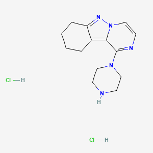 1-(Piperazin-1-yl)-7,8,9,10-tetrahydropyrazino[1,2-b]indazole dihydrochloride