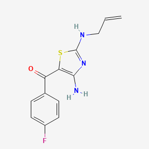 [2-(Allylamino)-4-amino-1,3-thiazol-5-yl](4-fluorophenyl)methanone