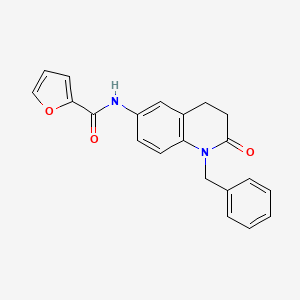 B2534189 N-(1-benzyl-2-oxo-1,2,3,4-tetrahydroquinolin-6-yl)furan-2-carboxamide CAS No. 941953-54-4