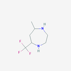 5-Methyl-7-(trifluoromethyl)-1,4-diazepane