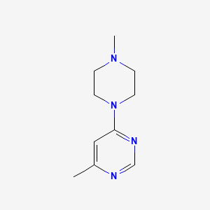 4-Methyl-6-(4-methylpiperazin-1-yl)pyrimidine