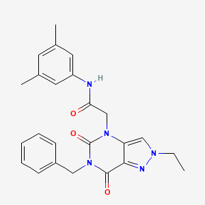 N-[2-(ethylsulfonyl)-1,3-benzothiazol-6-yl]-1H-imidazole-4-sulfonamide