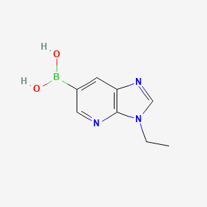 {3-Ethylimidazo[4,5-b]pyridin-6-yl}boronic acid