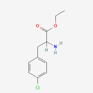 B2534577 DL-4-Chlorophenylalanine ethyl ester CAS No. 29622-19-3; 52031-05-7