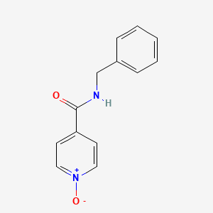 molecular formula C13H12N2O2 B2534644 N-Benzyl-1-oxy-isonicotinamide CAS No. 100724-08-1