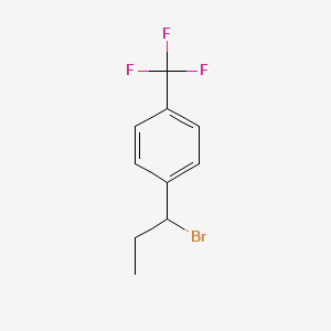 1-(1-Bromopropyl)-4-(trifluoromethyl)benzene