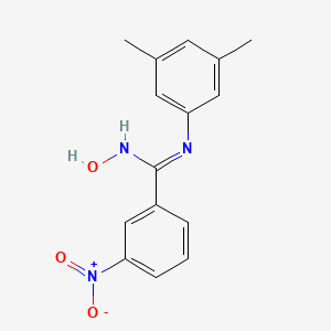 N-(3,5-dimethylphenyl)-N'-hydroxy-3-nitrobenzenecarboximidamide