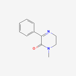 4-Methyl-6-phenyl-2,3-dihydropyrazin-5-one