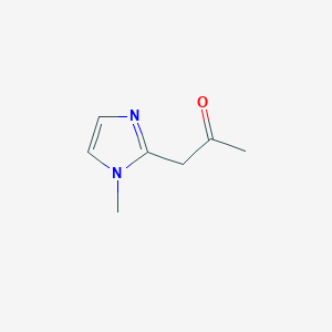 molecular formula C7H10N2O B2534739 1-(1-Methyl-1H-imidazol-2-yl)propan-2-one CAS No. 933747-36-5