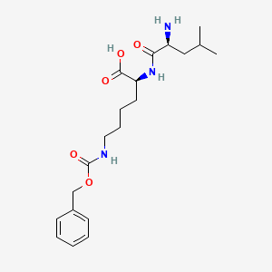 molecular formula C20H31N3O5 B2534777 H-Leu-Lys(Z)-OH CAS No. 34990-61-9