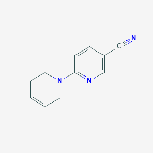 6-(3,6-Dihydro-2H-pyridin-1-yl)pyridine-3-carbonitrile