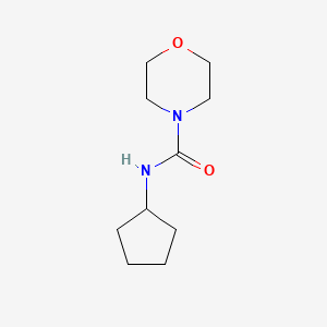 N-cyclopentyl-4-morpholinecarboxamide