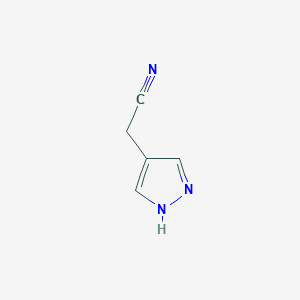 2-(1H-pyrazol-4-yl)acetonitrile