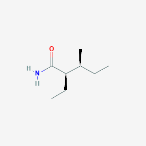 molecular formula C8H17NO B2535067 (2r,3s)-2-Ethyl-3-methylpentanamide CAS No. 189189-76-2