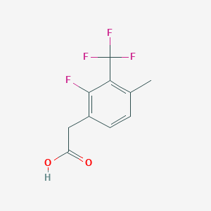 B2535249 2-Fluoro-4-methyl-3-(trifluoromethyl)phenylacetic acid CAS No. 1823577-71-4