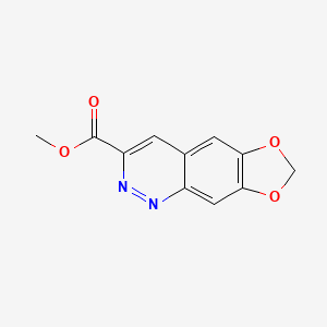 molecular formula C11H8N2O4 B2535312 Methyl [1,3]dioxolo[4,5-g]cinnoline-3-carboxylate CAS No. 949682-15-9