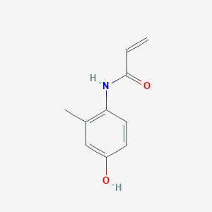 molecular formula C10H11NO2 B2535428 N-(4-hydroxy-2-methylphenyl)prop-2-enamide CAS No. 99060-04-5