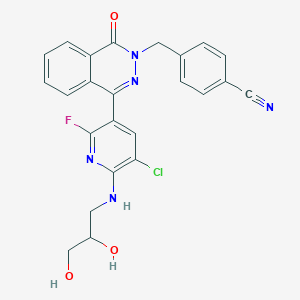 molecular formula C24H19ClFN5O3 B2535596 Hbv-IN-4 