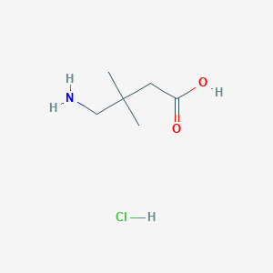 4-Amino-3,3-dimethylbutanoic acid hydrochloride