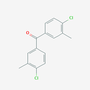 molecular formula C15H12Cl2O B253574 Bis(4-chloro-3-methylphenyl)methanone 