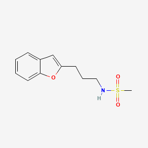 N-(3-(benzofuran-2-yl)propyl)methanesulfonamide