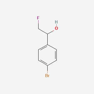 molecular formula C8H8BrFO B2535836 1-(4-Bromophenyl)-2-fluoroethan-1-ol CAS No. 156335-24-9