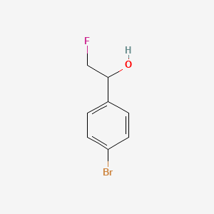 p-Bromo-alpha-(fluoromethyl)benzyl alcohol