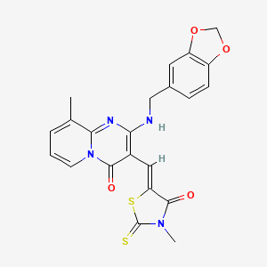 molecular formula C22H18N4O4S2 B2535887 SALOR-INT L430293-1EA CAS No. 618076-83-8
