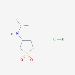 N-Isopropyltetrahydrothiophen-3-amine 1,1-dioxide hydrochloride