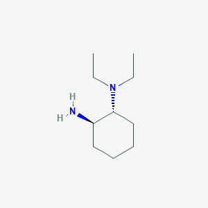 1,2-Cyclohexanediamine, N,N-diethyl-, trans-