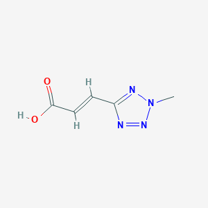 3-(2-methyl-2H-tetrazol-5-yl)-acrylic acid