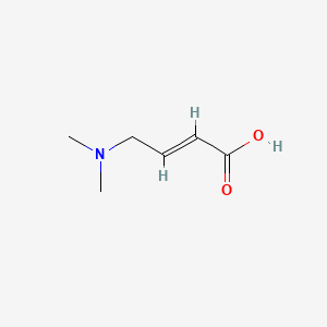 B2535929 (E)-4-(dimethylamino)but-2-enoic acid CAS No. 149586-32-3; 98548-82-4
