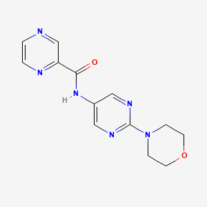 N-(2-morpholinopyrimidin-5-yl)pyrazine-2-carboxamide