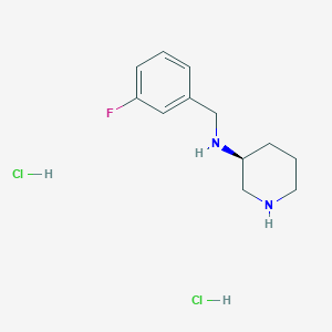 (S)-N-(3-fluorobenzyl)piperidin-3-aminedihydrochloride