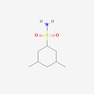 molecular formula C8H17NO2S B2536340 3,5-Dimethylcyclohexane-1-sulfonamide CAS No. 1340518-40-2